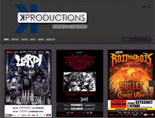 Tablet Screenshot of k-productions.eu